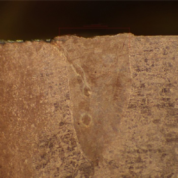 Laser Welding Cu to Cu-Metallographic Analysis