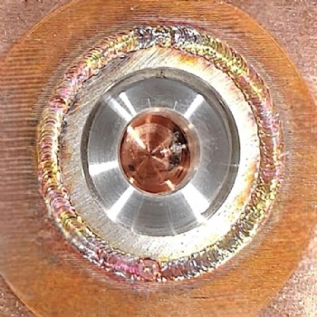 Laser Welding Cu to Cu-Metallographic Analysis